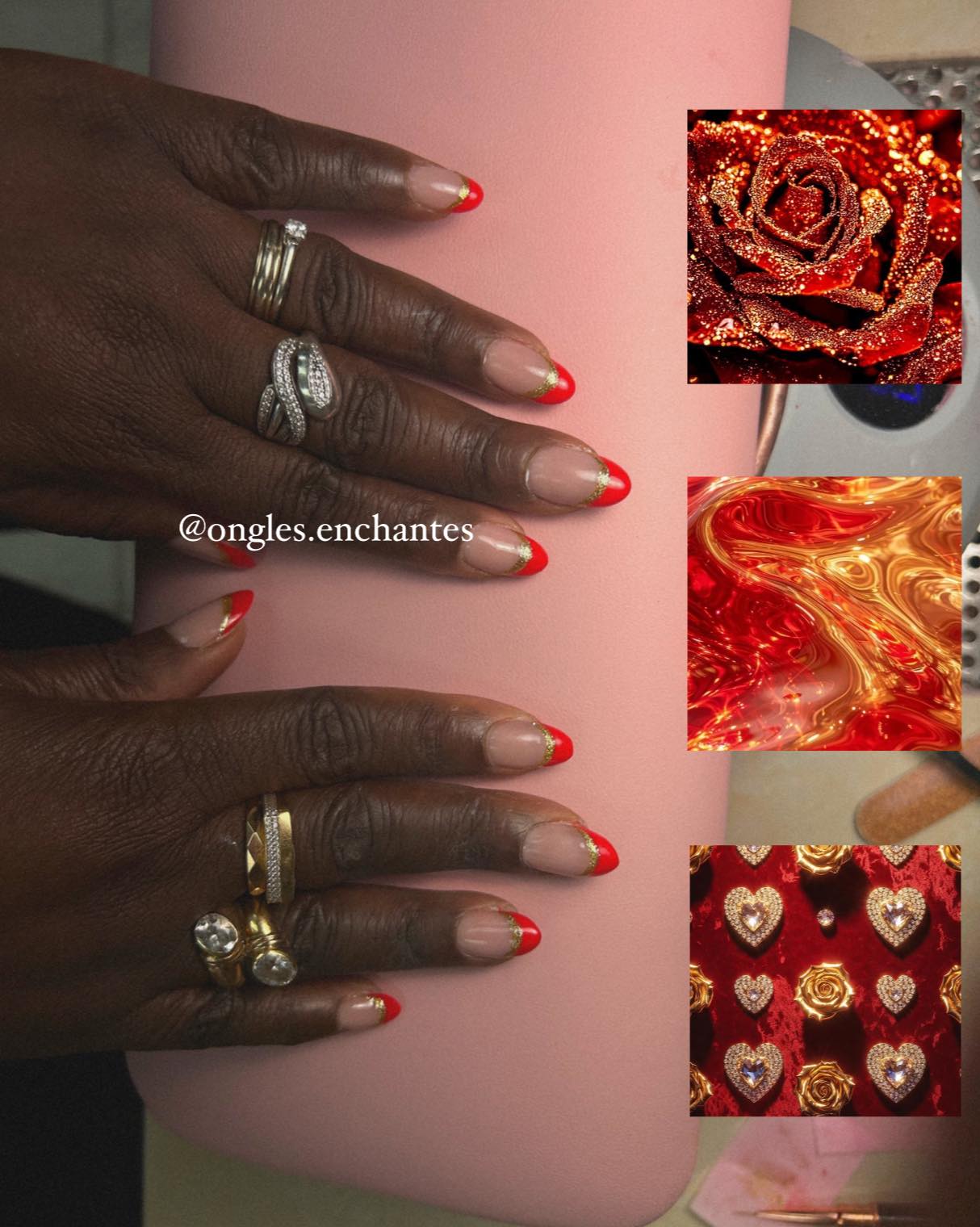 Custom nail art designs